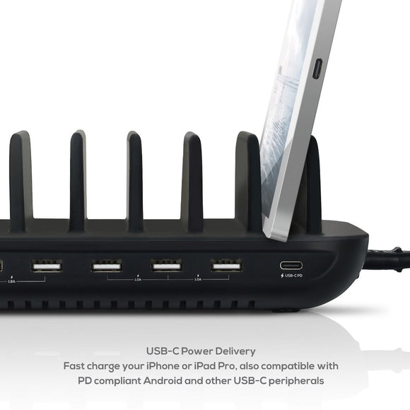 mbeat Gorilla Power 7 - Port 60W USB + USB - C Charging Station - RnR Galore