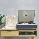 mbeat Hi - Fi Turntable with Built - In Bluetooth Receiving Speaker - RnR Galore
