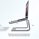 mbeat Stage S1 Space Grey Elevated Laptop Stand up to 16\" Laptop - RnR Galore