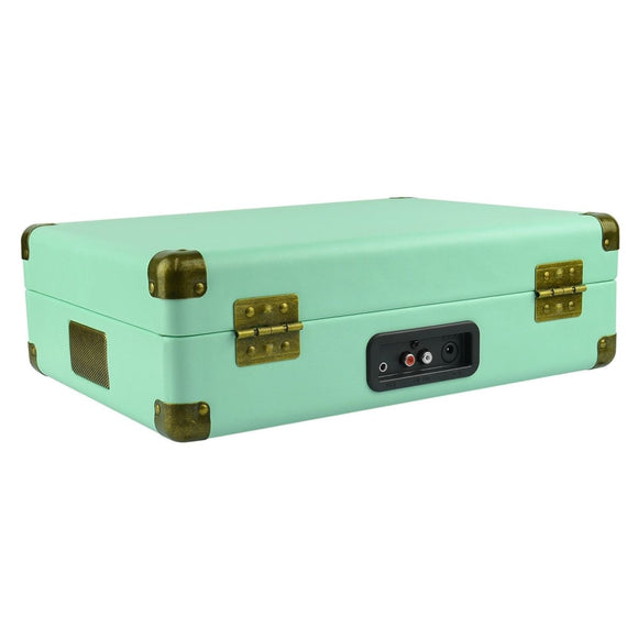 mbeat Woodstock Tiffany Blue Retro Turntable - RnR Galore