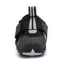 Men Women Water Shoes Barefoot Quick Dry Aqua Sports Shoes - Black Size EU39 = US6 - RnR Galore