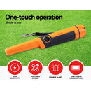 Metal Detector 40MM Sensitive Handheld Pinpointer Waterproof Automatic Hunter Orange - RnR Galore