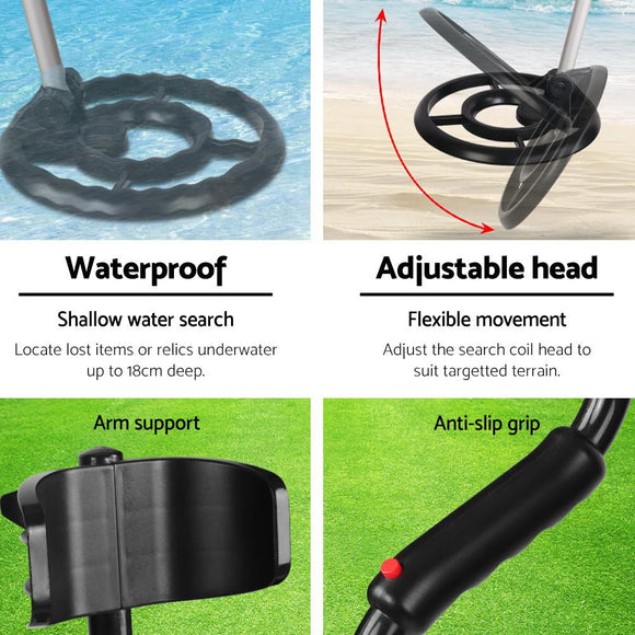Metal Detector Pinpointer Deep Sensitive Searching Gold Digger Hunter Digger 180MM - RnR Galore