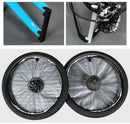 NOOYAH Bike Hard Shell Travel Case EVA Mountain MTB ebike Road Bike 700c Gravel Bike Tourer - BK002 in Black - RnR Galore