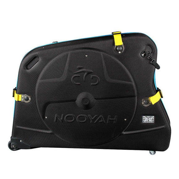 NOOYAH Bike Hard Shell Travel Case EVA Mountain MTB ebike Road Bike 700c Gravel Bike Tourer - BK002 in Black - RnR Galore