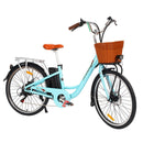 Phoenix 26 Inch Electric Bike Urban Bicycle eBike Removable Battery Blue - RnR Galore