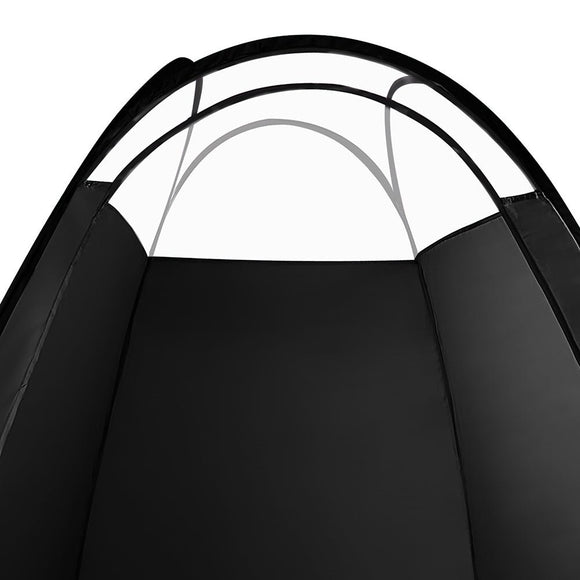Portable Pop Up Tanning Tent - Black - RnR Galore