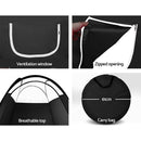Portable Pop Up Tanning Tent - Black - RnR Galore