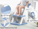 Potty Training Seat Ladder, Kids Boys Girls, Blue - RnR Galore
