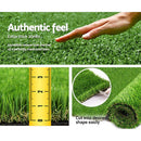 Prime Turf Artificial Grass 20mm 1mx10m Synthetic Fake Lawn Turf Plastic Plant 4 - coloured - RnR Galore