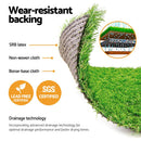 Prime Turf Artificial Grass 20SQM 30mm Synthetic Fake Lawn Turf Plastic Plant 4 - coloured 2mx5m - RnR Galore