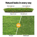 Prime Turf Artificial Grass 40mm 1mx10m Synthetic Fake Lawn Turf Plastic Plant 4 - coloured - RnR Galore