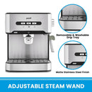Pronti 1.6L Automatic Coffee Espresso Machine with Steam Frother - RnR Galore