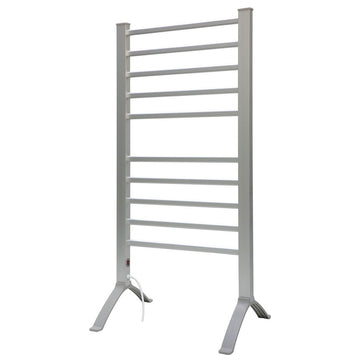 Pronti Heated Towel Rack Electric Bathroom Towel Rails Warmer Ev - 160 - Silver - RnR Galore