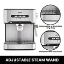 Pronti Toaster, Kettle & Coffee Machine Breakfast Set - Black - RnR Galore