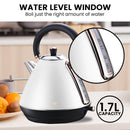 Pronti Toaster, Kettle & Coffee Machine Breakfast Set - White - RnR Galore