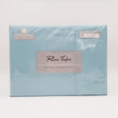Renee Taylor 1500 Thread Count Pure Soft Cotton Blend Flat & Fitted Sheet Set Mist King - RnR Galore