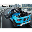Rigo Kids Electric Ride On Car SUV Range Rover - inspired Toy Cars Remote 12V Blue - RnR Galore