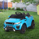 Rigo Kids Electric Ride On Car SUV Range Rover - inspired Toy Cars Remote 12V Blue - RnR Galore