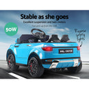 Rigo Kids Electric Ride On Car SUV Range Rover - inspired Toy Cars Remote 12V Blue - RnR Galore