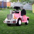 Rigo Kids Electric Ride On Car Truck Motorcycle Motorbike Toy Cars 6V Pink - RnR Galore