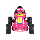Rigo Kids Pedal Go Kart Ride On Toys Racing Car Plastic Tyre Pink - RnR Galore