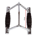 Rubber - Coated Close Grip Triangle Attachment for Lat Pulldown - RnR Galore