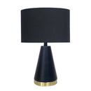 Sarantino Metal Table Lamp in Black and Gold - RnR Galore