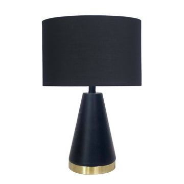 Sarantino Metal Table Lamp in Black and Gold - RnR Galore