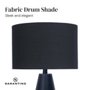 Sarantino Metal Table Lamp in Black and Gold - RnR Galore