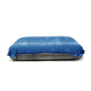Self Inflating Camping Pillow with Ergonomic 4D Support - Blue - RnR Galore