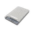 Simplecom SE101 Compact Tool - Free 2.5'' SATA to USB 3.0 HDD/SSD Enclosure Transparent Clear - RnR Galore