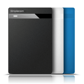 Simplecom SE203 Tool Free 2.5" SATA HDD SSD to USB 3.0 Hard Drive Enclosure Black - RnR Galore