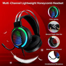 T - Wolf TF400 4 - pcs Rainbow Keyboard/Mouse/Headphone/Mouse Pad Kit Set - RnR Galore