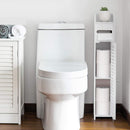 Toilet Paper Roll Holder for Bathroom (White, 80 cm) - RnR Galore