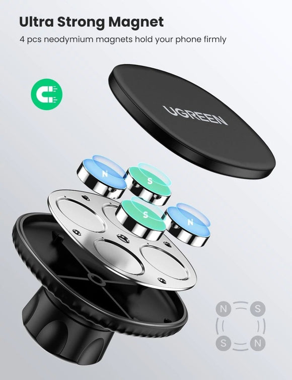 UGREEN 80785 Magnetic Phone Car Mount - RnR Galore