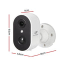 UL - tech 1080P Wireless Security IP Camera Rechargeable Outdoor CCTV Solar Panel - RnR Galore