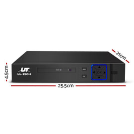 UL - tech 4CH DVR 1080P 5in1 CCTV Video Recorder - RnR Galore