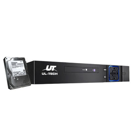 UL - tech 4CH DVR 1080P 5in1 CCTV Video Recorder 4TB Hard Drive - RnR Galore