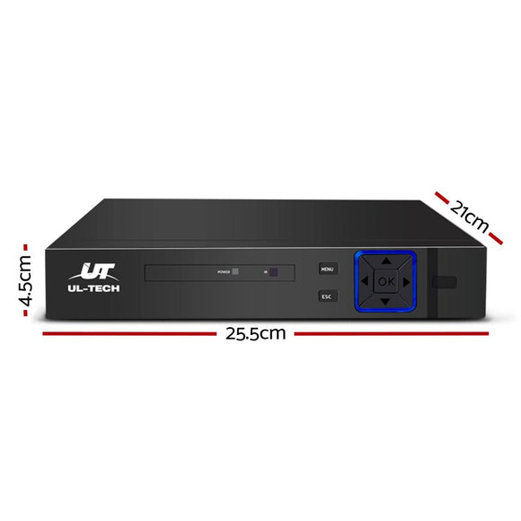 UL - tech 8CH DVR 1080P 5in1 CCTV Video Recorder - RnR Galore