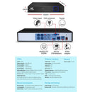 UL - tech CCTV Security System 4CH DVR 4 Cameras 1080p - RnR Galore