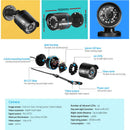UL - tech CCTV Security System 4CH DVR 4 Cameras 1080p - RnR Galore