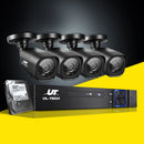 UL - tech CCTV Security System 4CH DVR 4 Cameras 2TB Hard Drive - RnR Galore