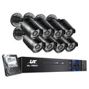 UL - tech CCTV Security System 8CH DVR 8 Cameras 4TB Hard Drive - RnR Galore