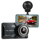 UL - tech Dash Camera 1080P 4" Front Rear Cam,UL - tech Dash Camera 1080P 4" Front Rear View Dual Cam Car DVR Reverse Recorder - RnR Galore