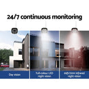 UL - tech Wireless CCTV Security System 8CH NVR 3MP 8 Square Cameras 2TB - RnR Galore
