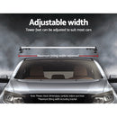 Universal Car Roof Racks Pod Aluminium Cross Bars Brackets 145cm Silver - RnR Galore