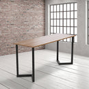 V Shaped Table Bench Desk Legs Retro Industrial Design Fully Welded - Black - RnR Galore