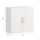 Wall Cabinets Storage, White - RnR Galore