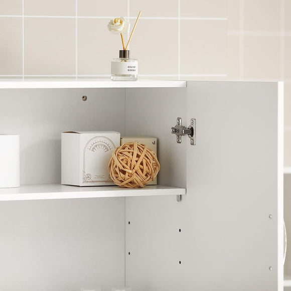 Wall Cabinets Storage, White - RnR Galore